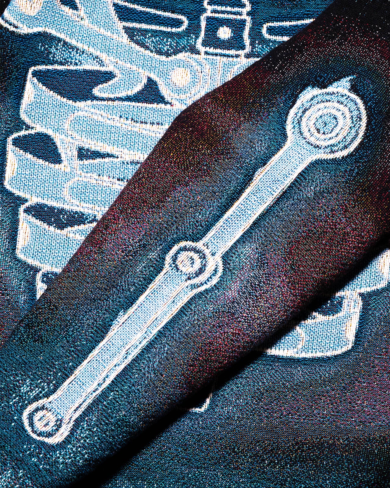 GHOST / Full Woven Crewneck