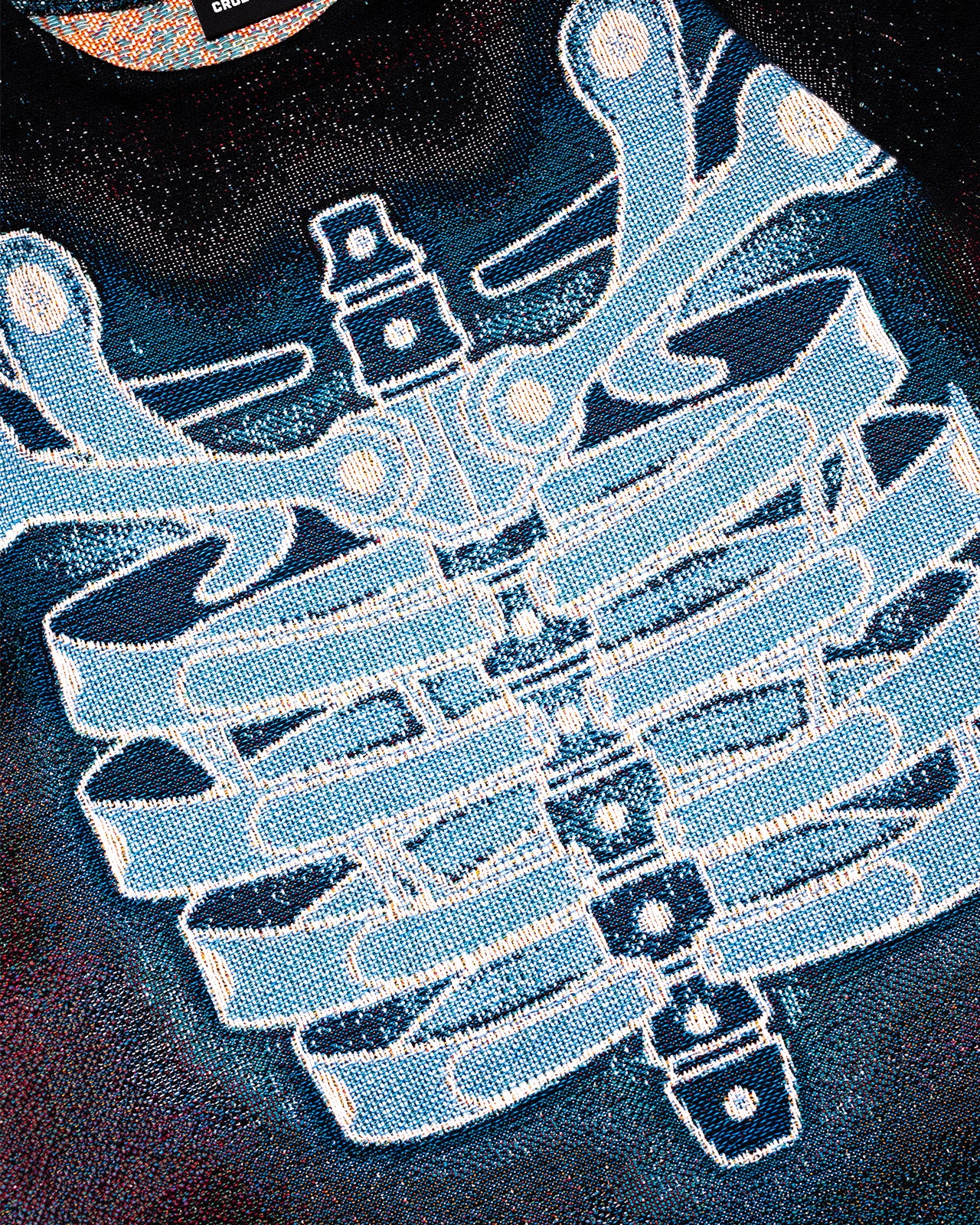 GHOST / Full Woven Crewneck