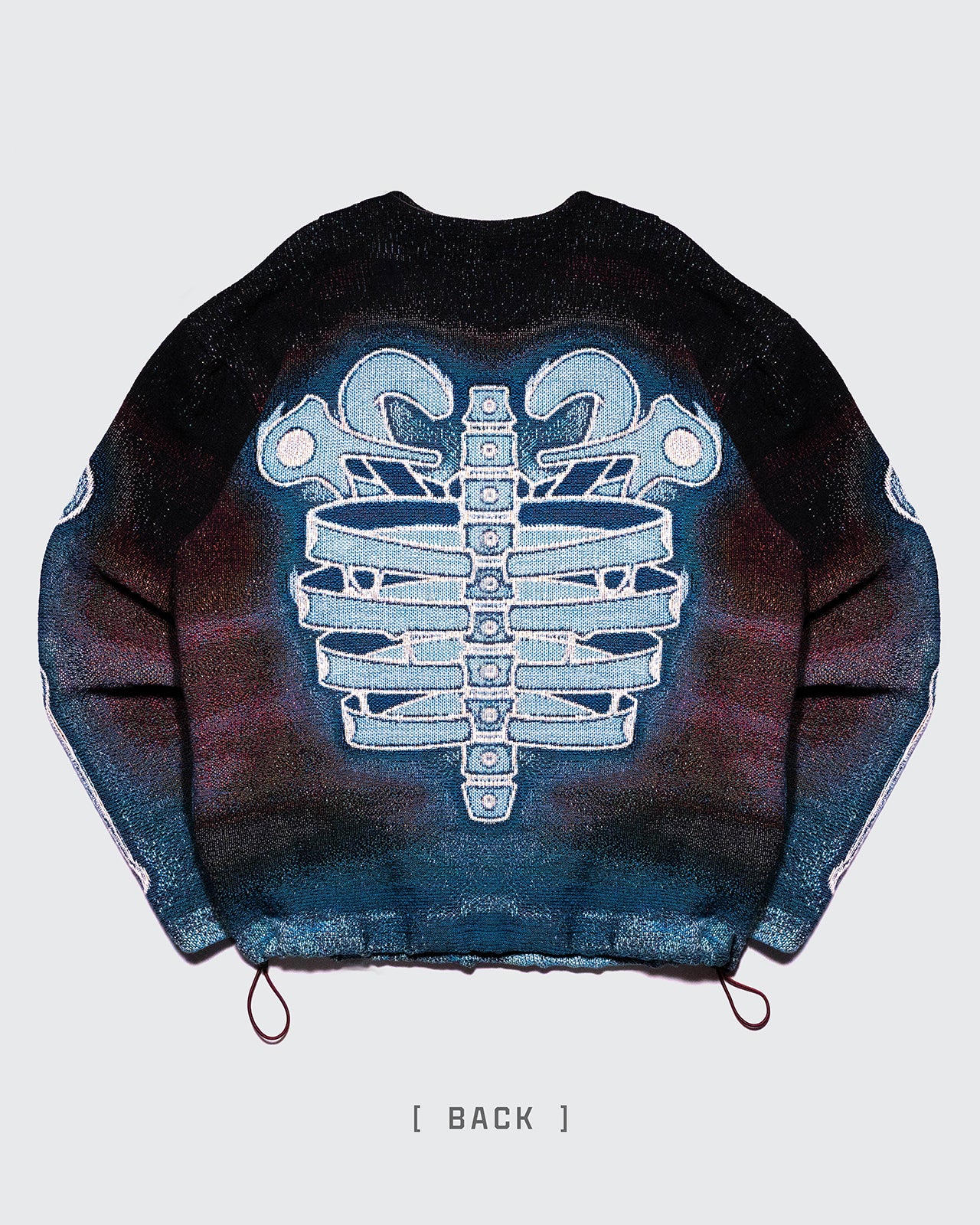 GHOST / Full Woven Crewneck