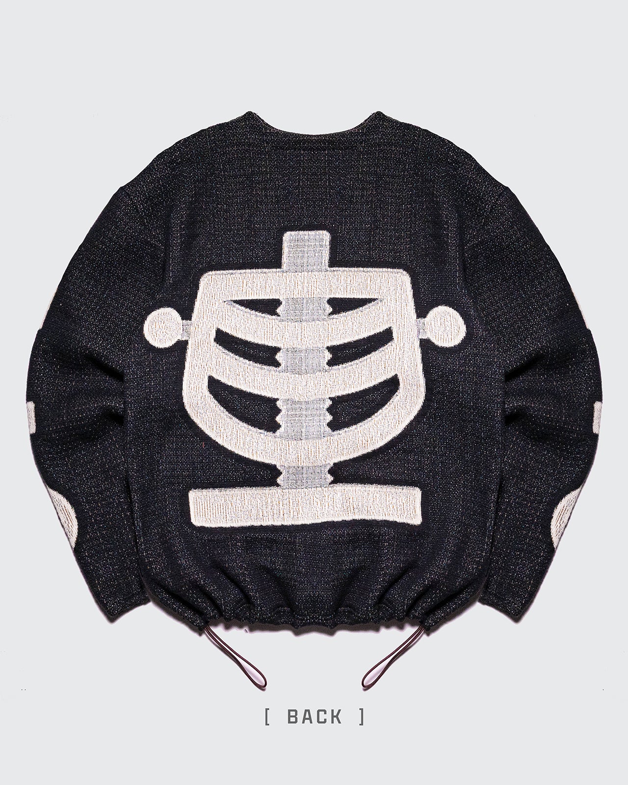 GRIM / Full Woven Crewneck