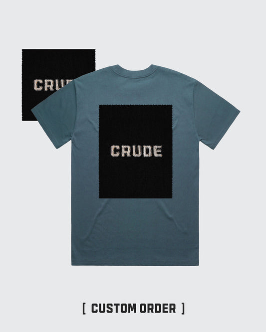 DOUBLE CRUDE PATCH TEE