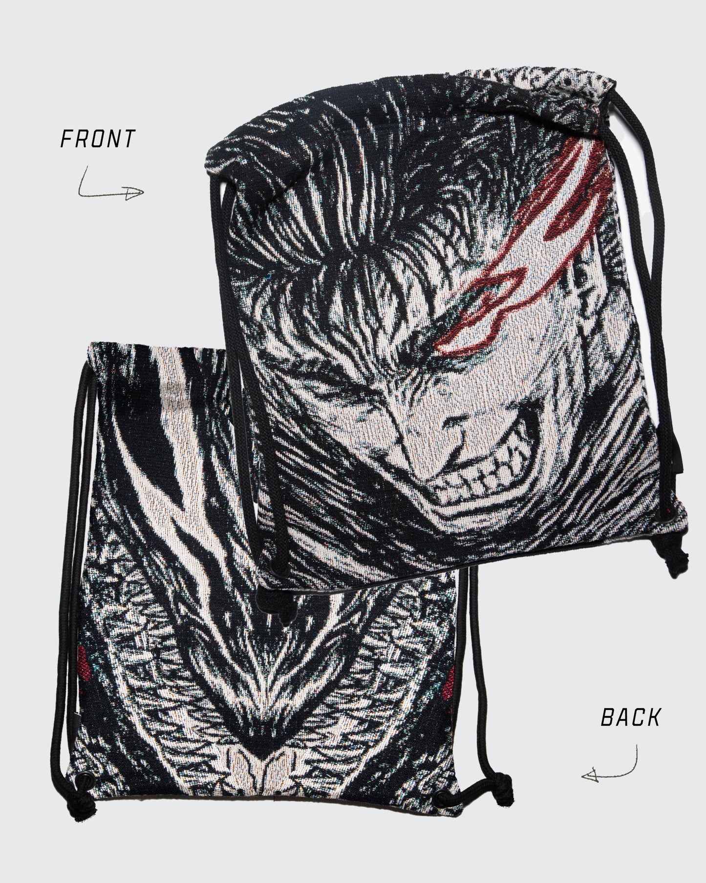 PASSENGER / Double Sided Drawstring Bag