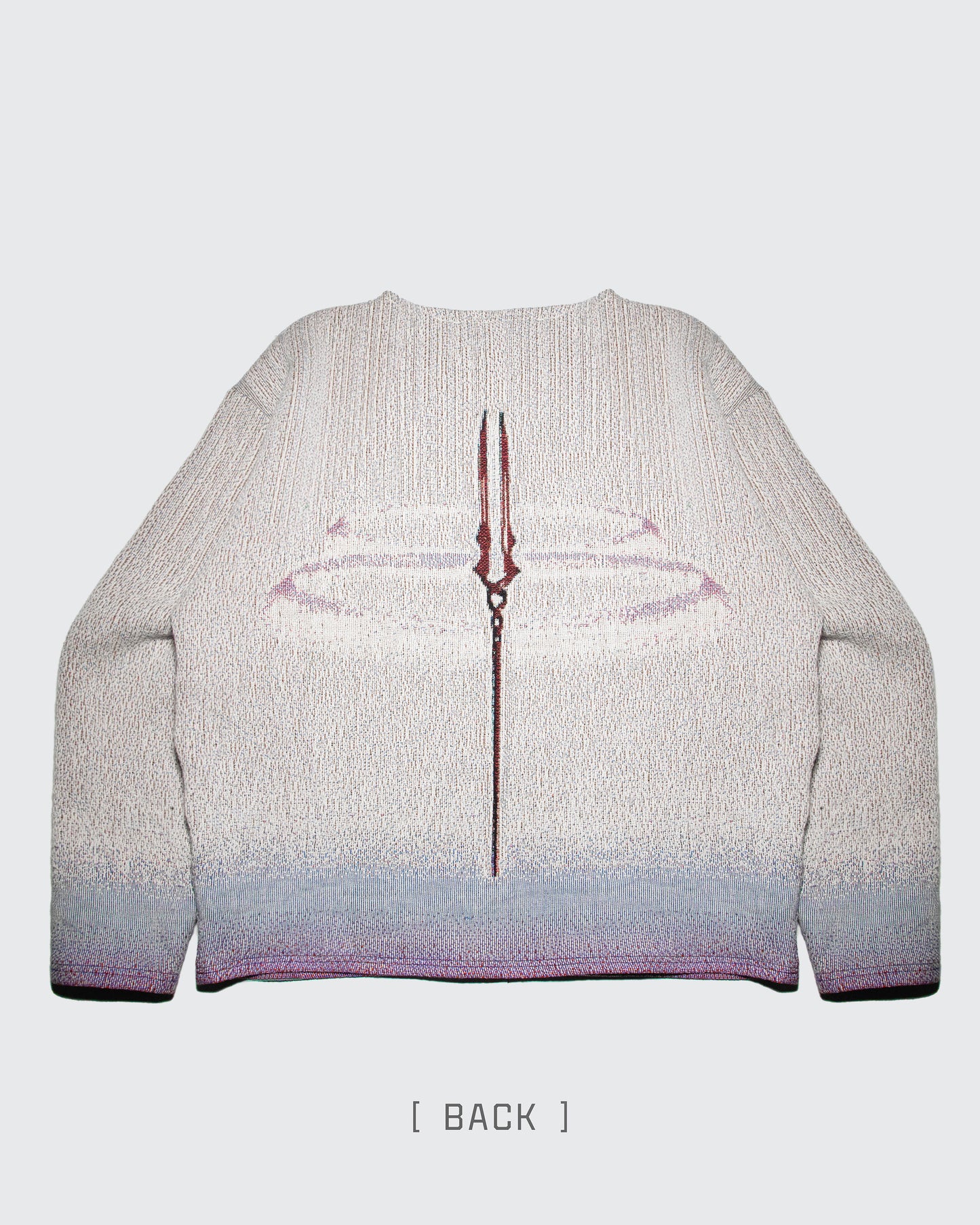 BORDERLINE / Full Woven Crewneck