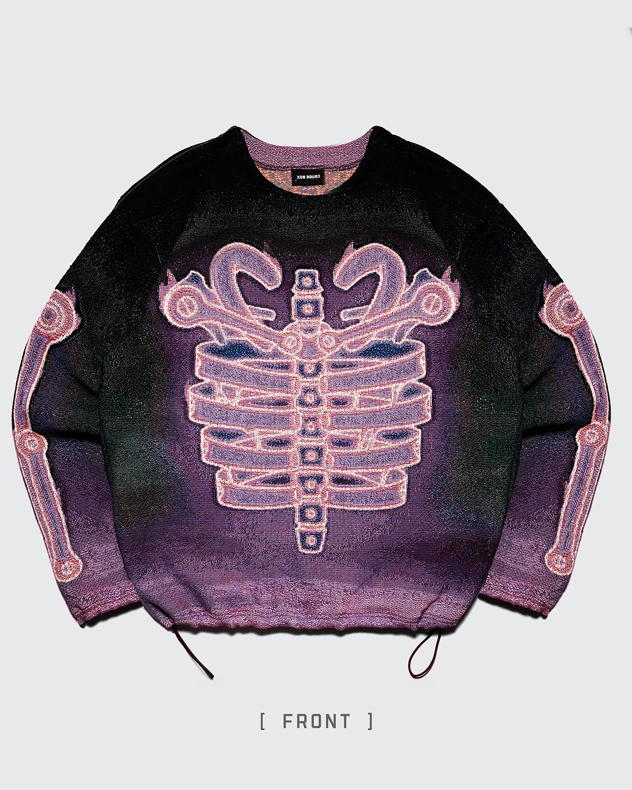 HALLOW / Full Woven Crewneck