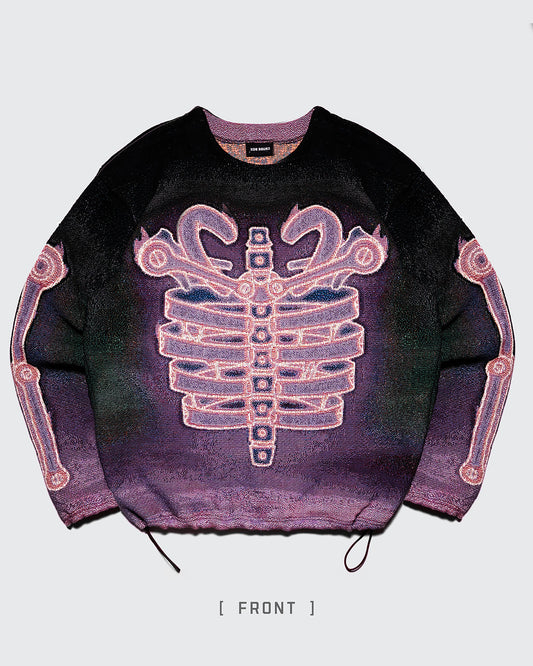 HALLOW / Full Woven Crewneck