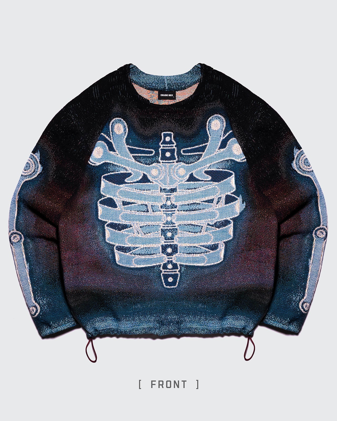 GHOST / Full Woven Crewneck