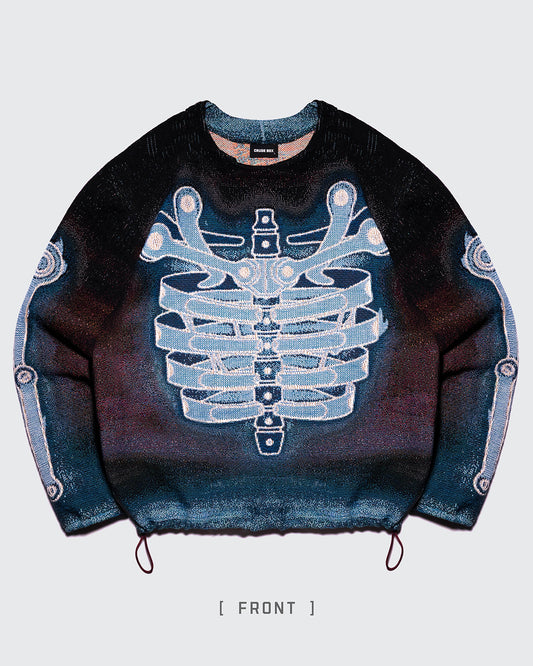 GHOST / Full Woven Crewneck