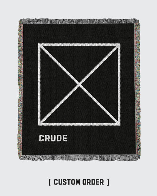 CRUDE THROW BLANKET(4ftx5ft)