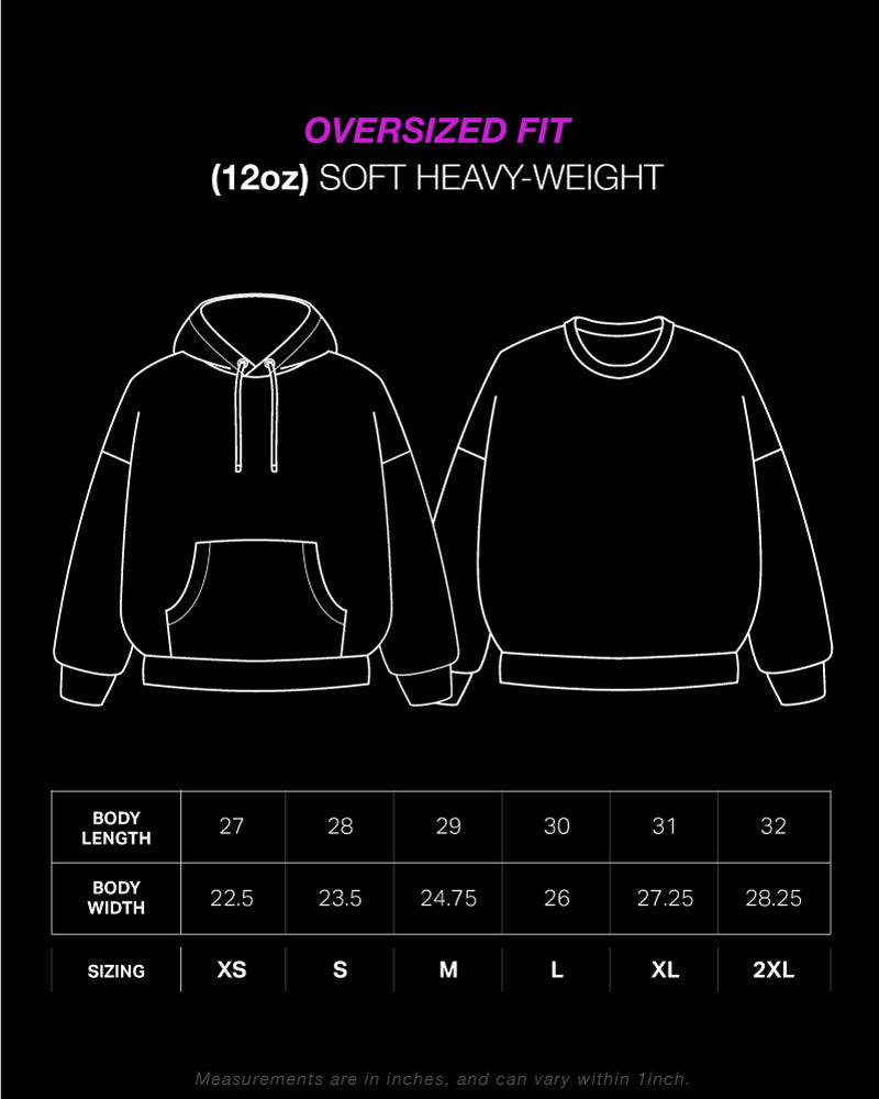 DEATH GOD / 12oz OVERSIZED HEAVY-WEIGHT