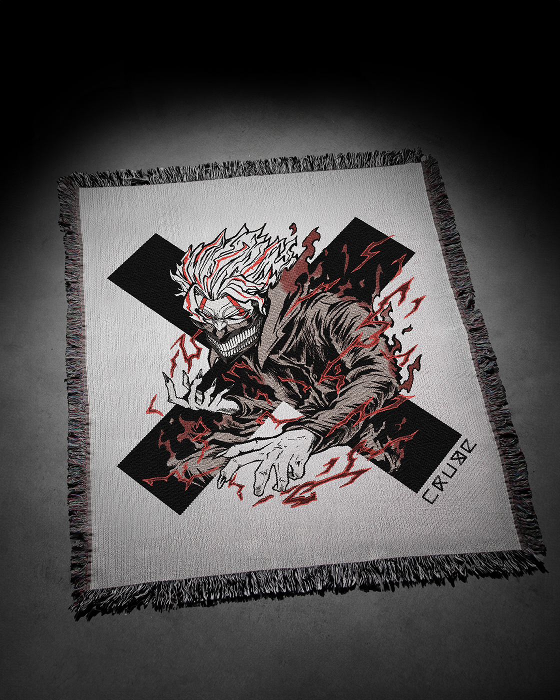 RUN / Woven Throw blanket