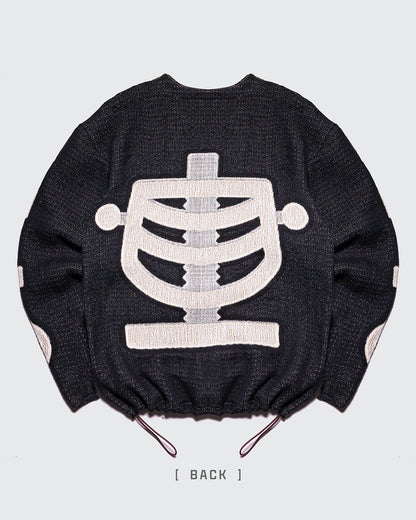 GRIM / Full Woven Crewneck