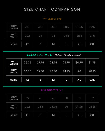 SHADOW FORCE / Relaxed Box Fit (9.5oz)