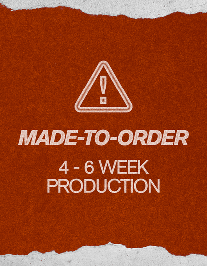 BULLDOZE / Double Sleeved Oversized (36oz) Washed Auburn