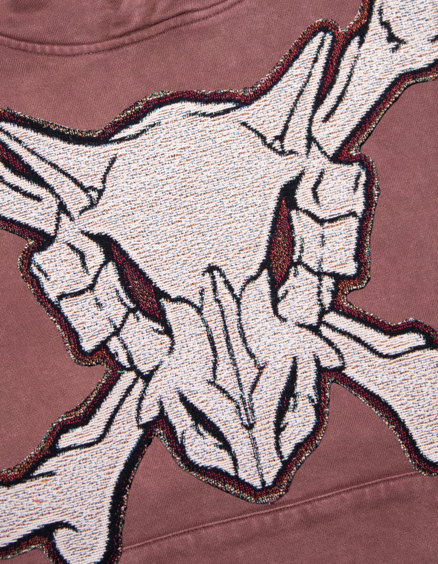 BULLDOZE / Double Sleeved Oversized (36oz) Washed Auburn