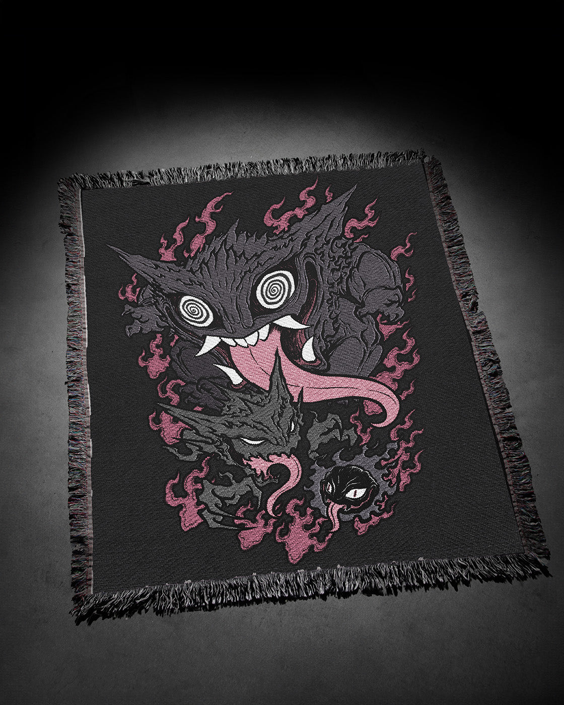 DREAM EATER / Woven Throw blanket