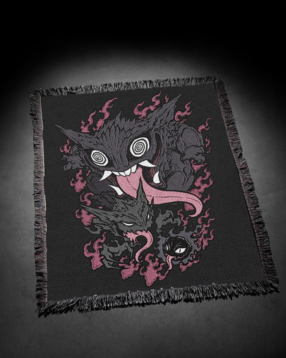 DREAM EATER / Woven Throw blanket