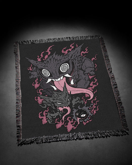 DREAM EATER / Woven Throw blanket